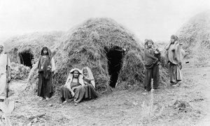 Berberikylä lähellä Tunisia, noin 1900